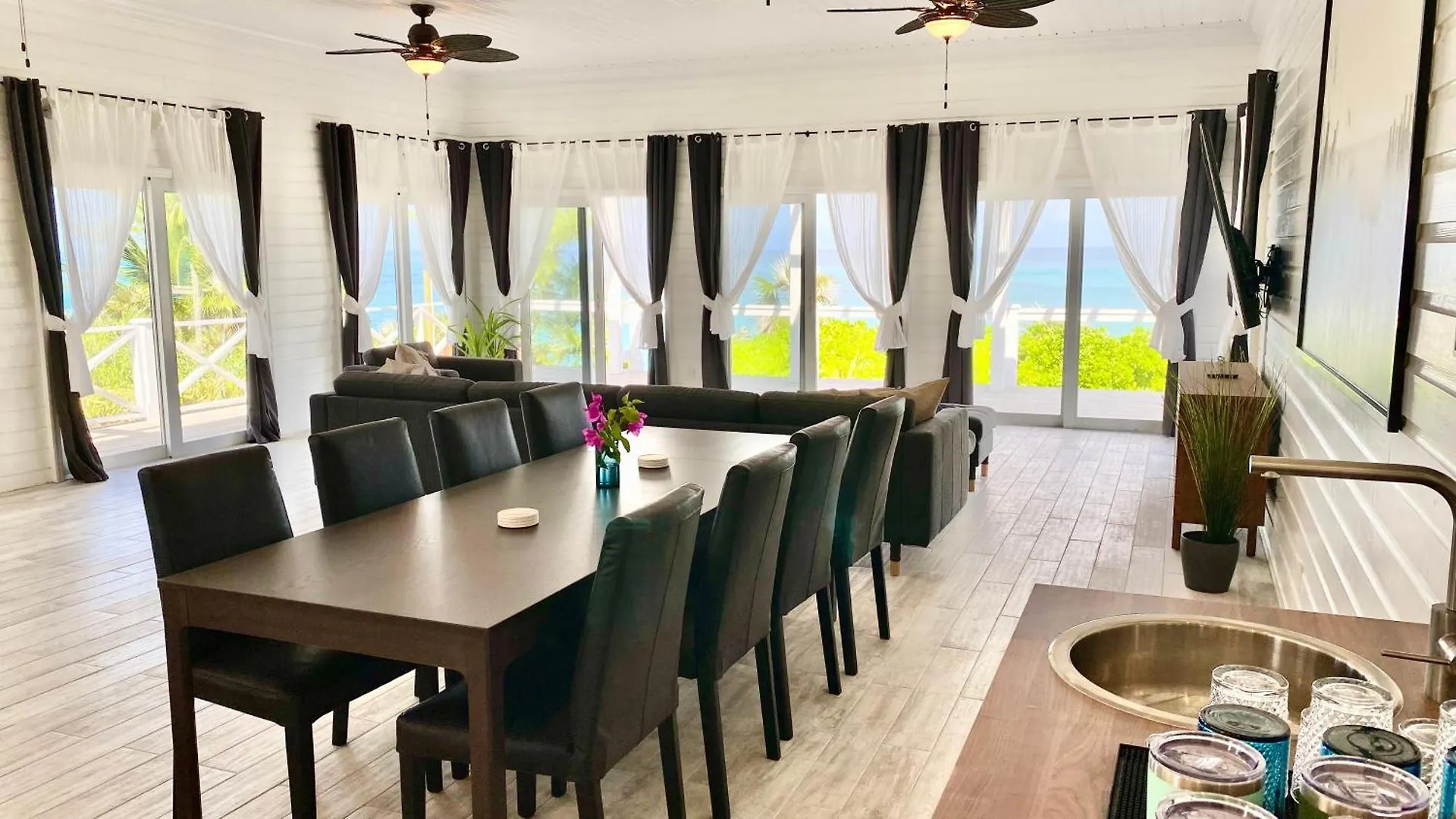 Eleuthera Retreat - Private Villa & Cottages On Pink Sand Beachfront Palmetto Point 招待所